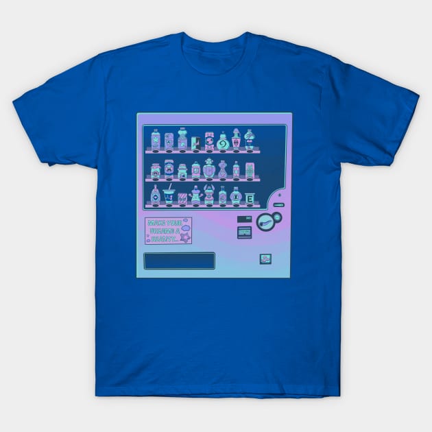 Vending Dreams T-Shirt by BlocksDrawing